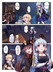 The Traveler’s Wives Hu tao & Kamisato Ayaka Cover