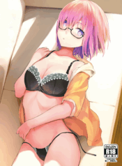 Mash Wants to Be Intimate With Senpai! Cover